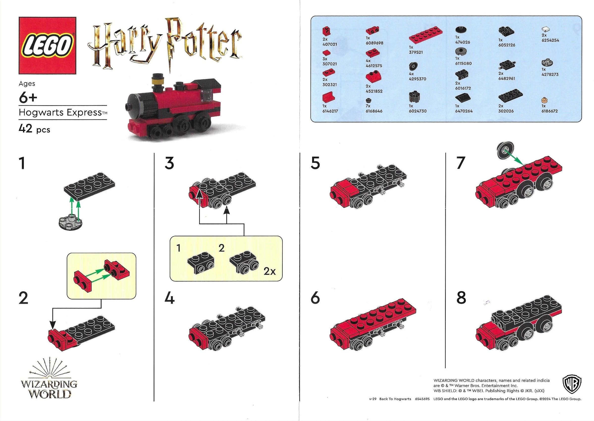 LEGO Hogwarts Express set 6545695